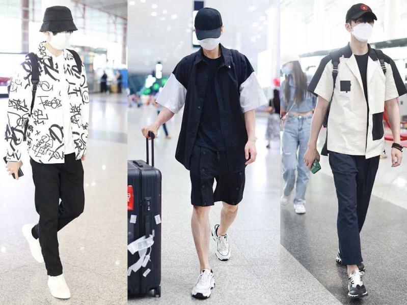 型男潮男穿衣搭配图 张云龙的早秋造型，用衬衫穿出不同气质，这5组搭配潮男的模板