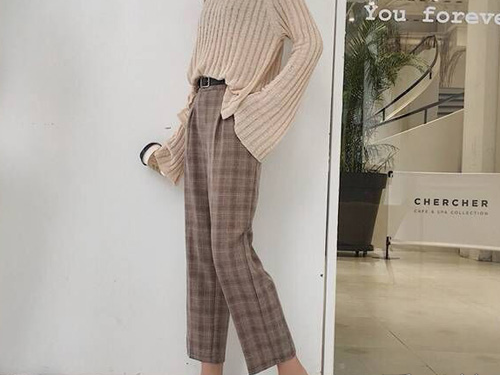 哎呀妈呀，格子裤的“真香”穿搭术，看这一篇就够啦！