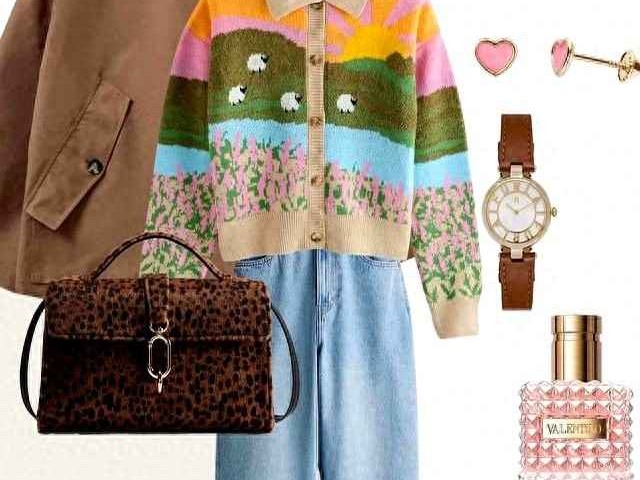 喜庆穿衣搭配 穿衣多点色彩，告别沉闷秋冬，把好心情穿成新风格