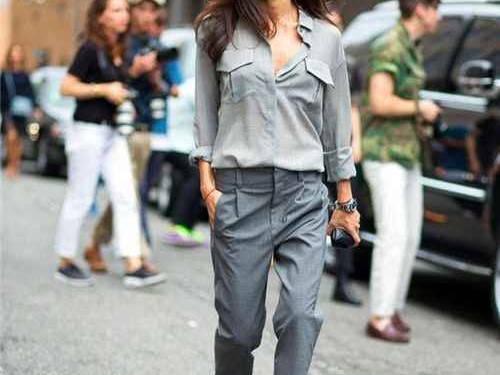 宽松衬衫配啥裤子 这份自在穿搭指南让你从衣柜茫然到搭配从容
