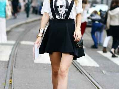 一条裙子的时髦度，半壁江山都藏在鞋子里