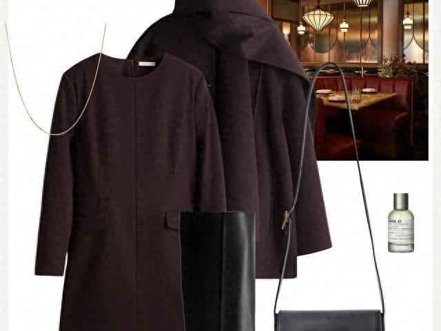 秋日高级感穿搭：紫红色让你轻松穿出成熟女人味