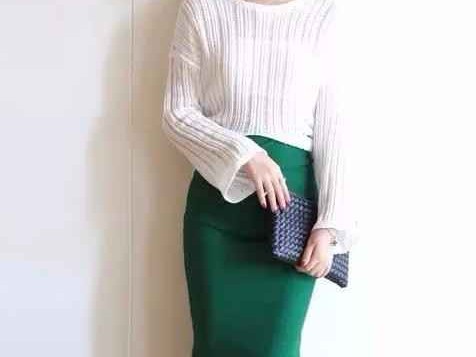 一步裙配上衣全攻略，穿出时髦高级感