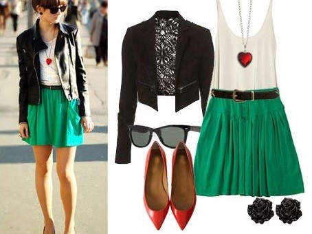 绿色裙子穿搭终极指南 解锁你的专属高级感