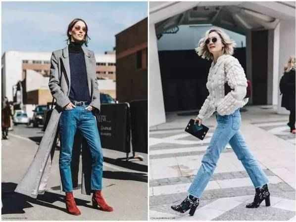 直筒裤配外套的万能公式 这样穿真的高级又显瘦