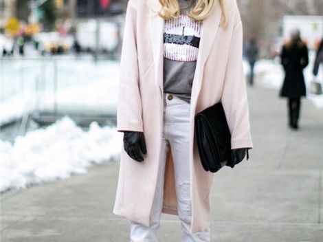 粉色上衣外套搭配心机全揭秘